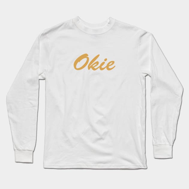 Okie Long Sleeve T-Shirt by Novel_Designs